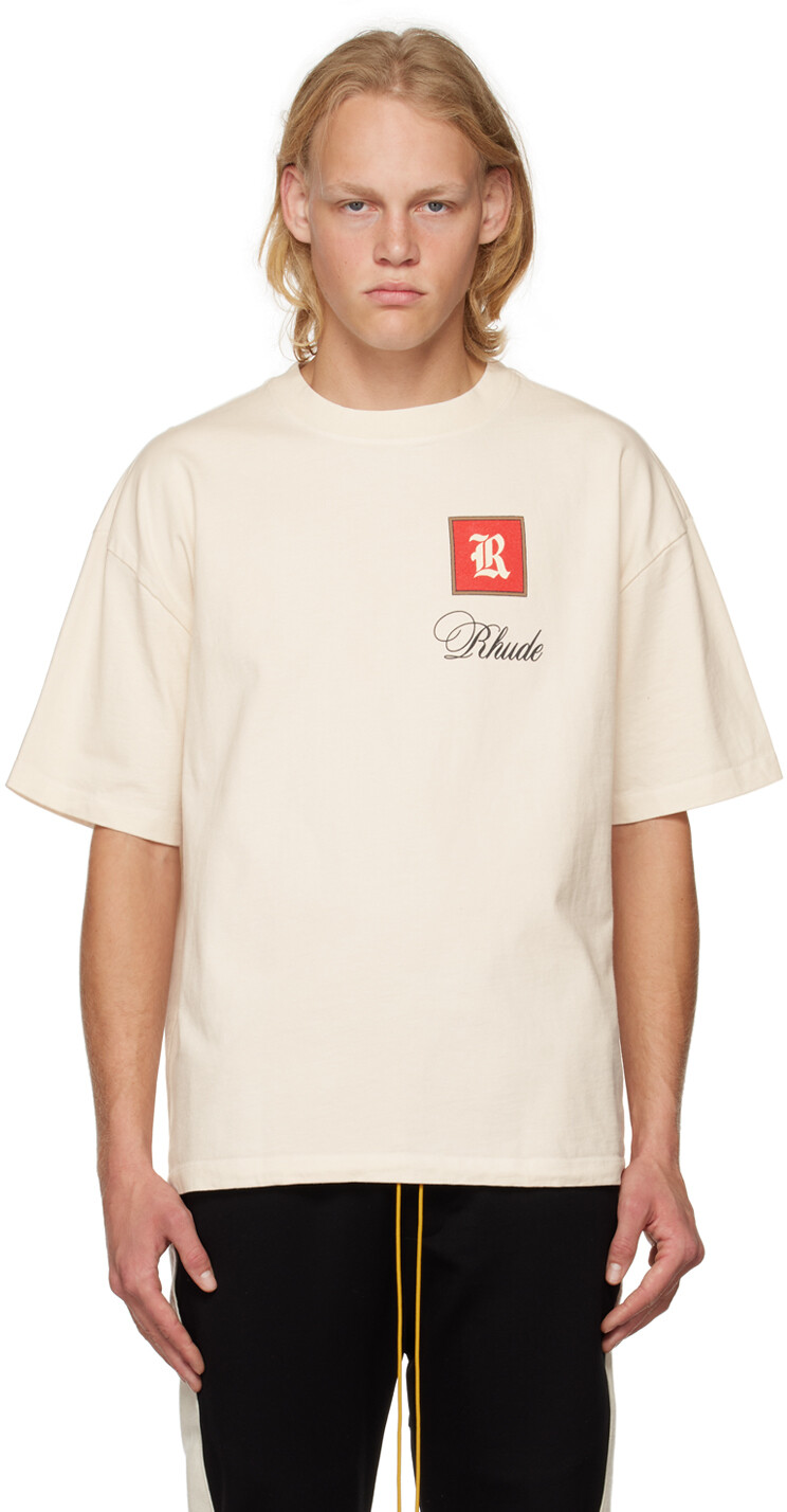 

Футболка с принтом Off-White Rhude