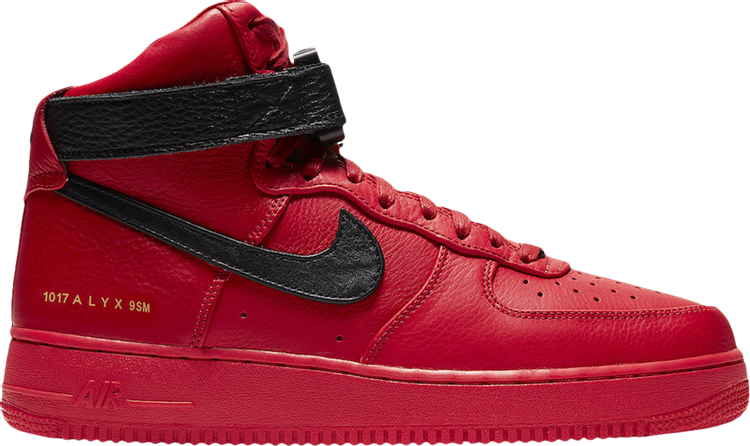 Кроссовки Nike 1017 ALYX 9SM x Air Force 1 High 'University Red', красный