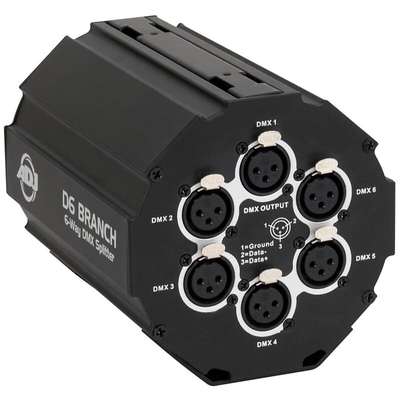 

Американский DJ D6 Branch 6Wat DMX Splitter Amplifier American DJ D6B774