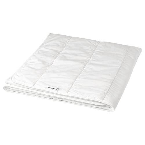 Одеяло легкое Ikea Stjarnstarr 240х220, белый одеяло легкое ikea safferot 240x220 белый