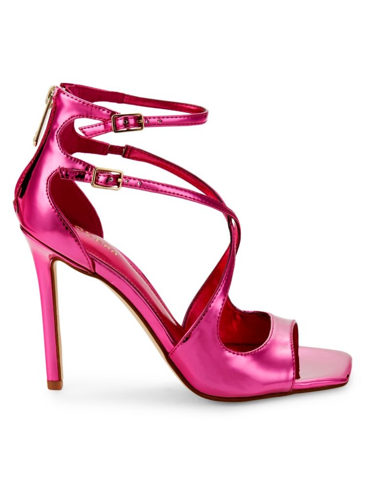 

Сандалии Sella на шпильке с ремешками Guess, розовый