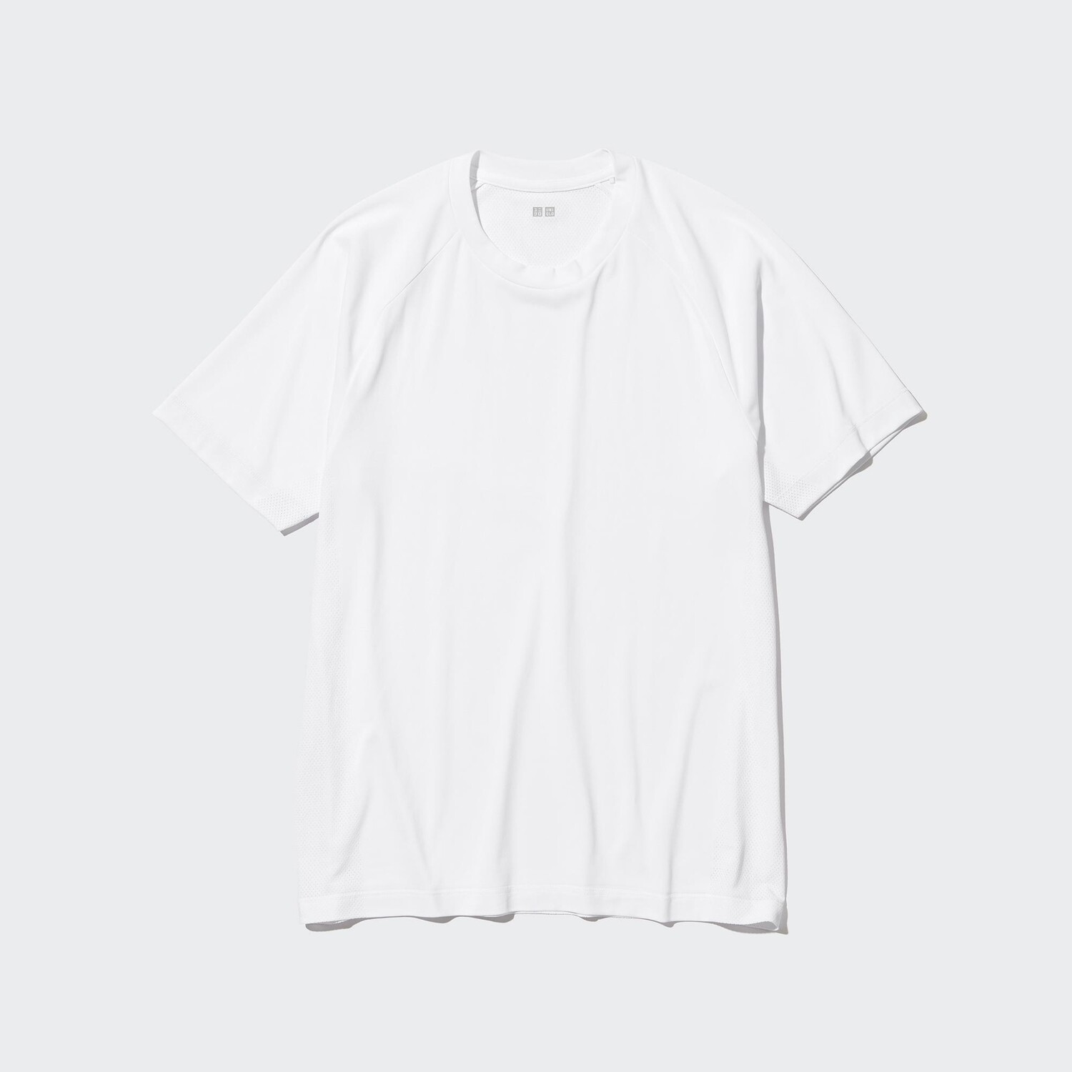 

Футболка DRY-EX с круглым вырезом и короткими рукавами UNIQLO, белый