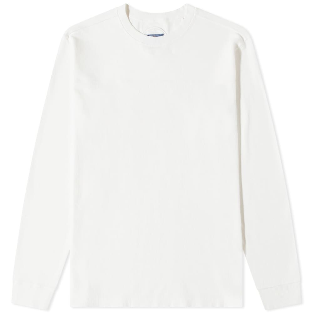 

Футболка Blue Blue Japan Long Sleeve Slub Cotton Tee, Белый