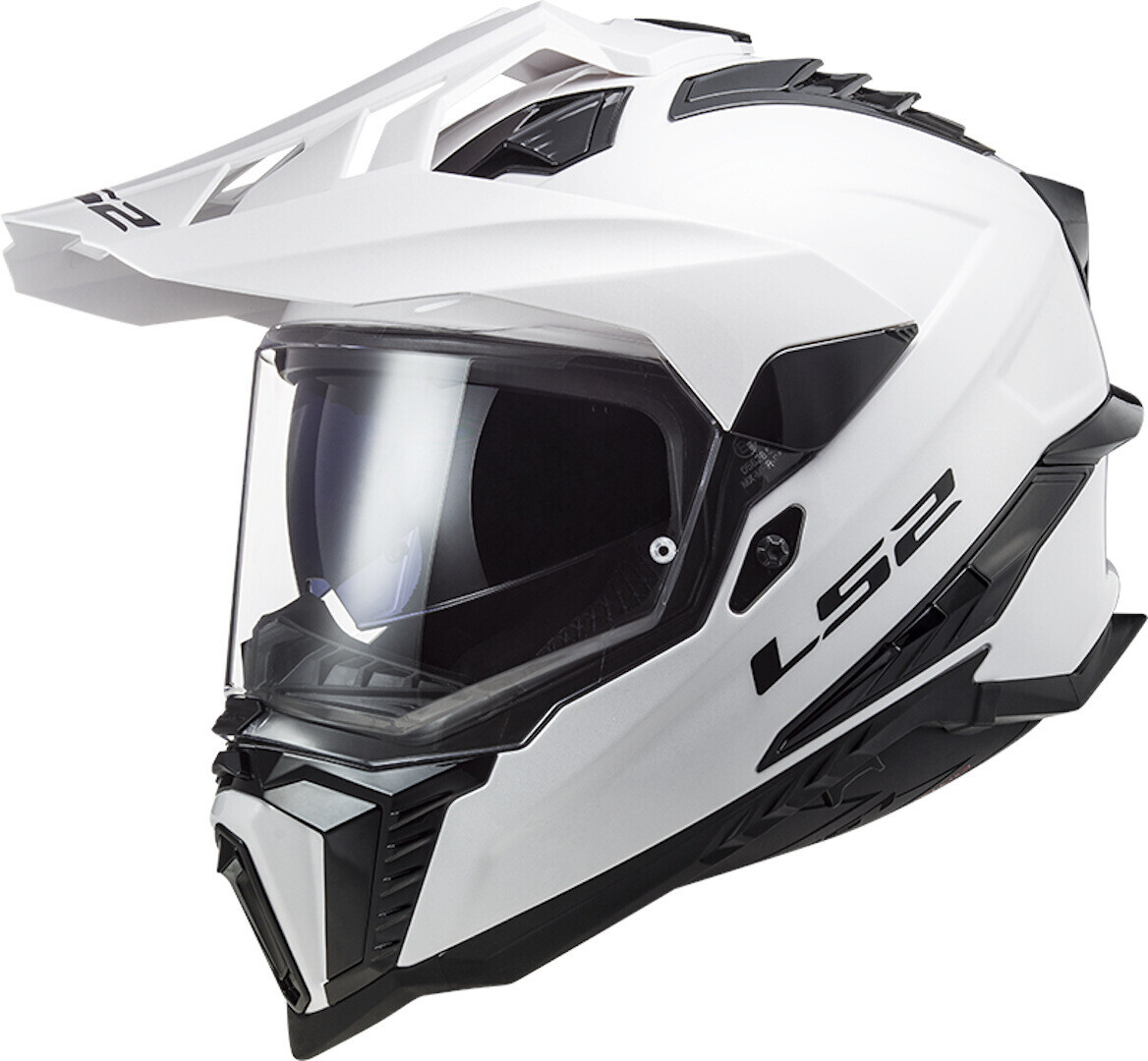 

Шлем LS2 MX701 Explorer HPFC Solid для мотокросса, белый