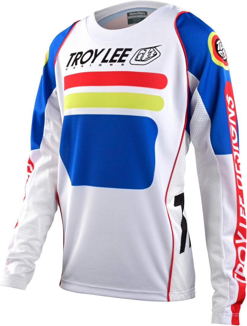 

Джерси Troy Lee Designs GP Drop In Молодежные мотокросс, белые