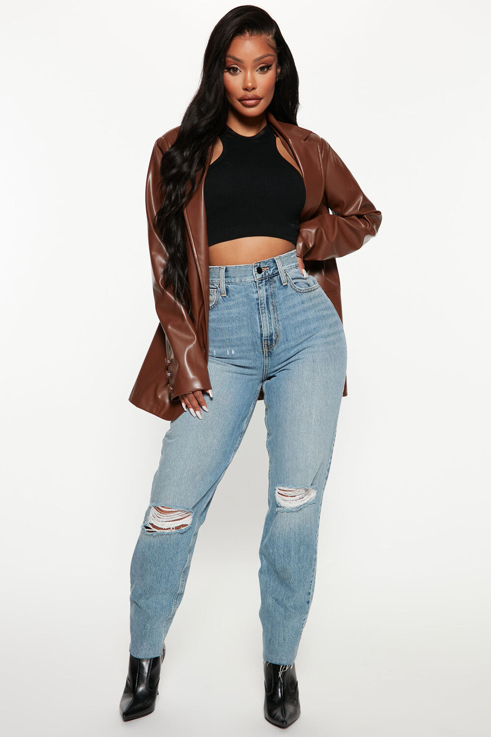 

Джинсы Fashion Nova ZDJFNTD02, синий