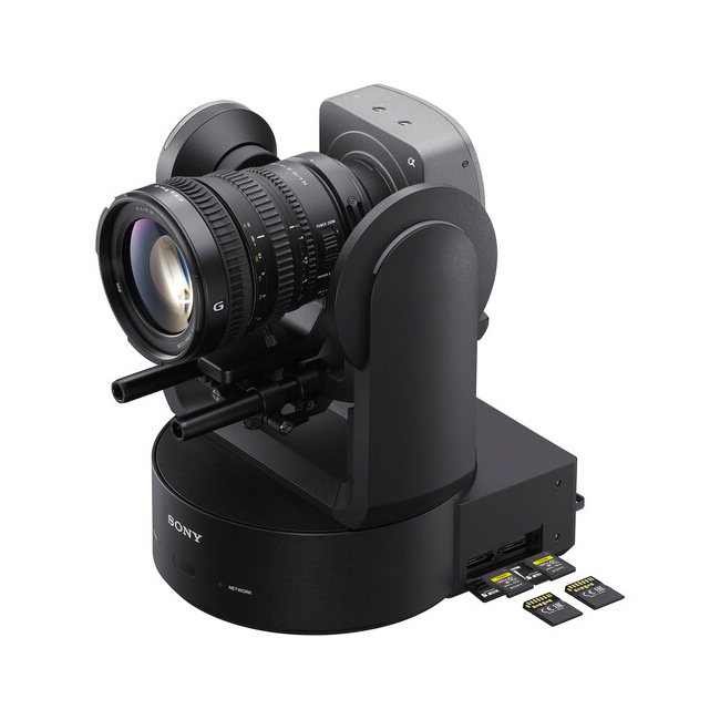 Видеокамера Sony FR7 Cinema Line PTZ Camera ILME-FR7 Kit с объективом FE PZ 28-135mm f/4 G OSS SELP28135G, черный