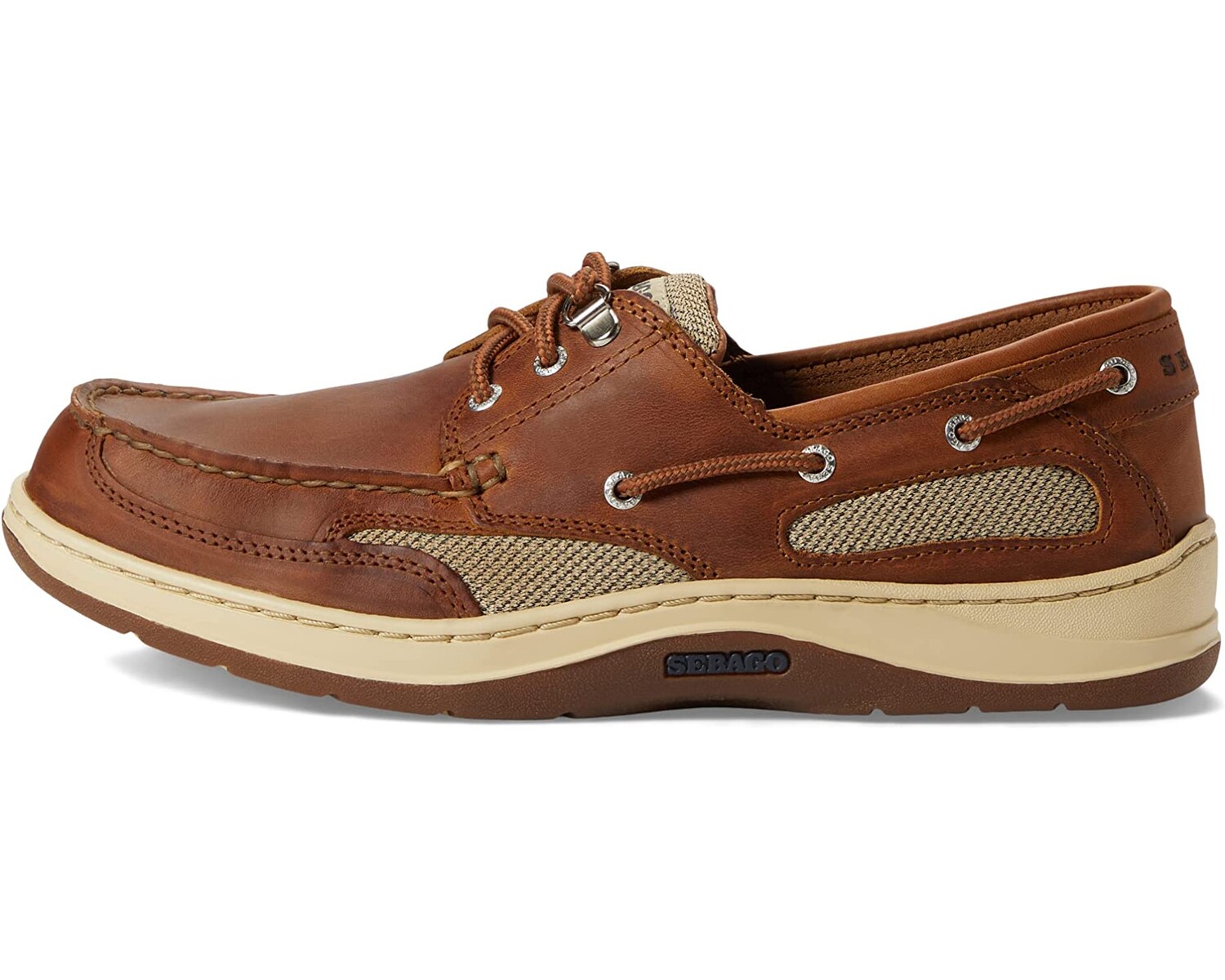 

Лодочные туфли Clovehitch II FGL Waxed Sebago, коричневый