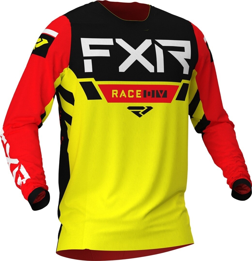 

Кофта Джерси FXR Pro-Stretch Helium MX Gear для мотокросса, черный/красный/желтый