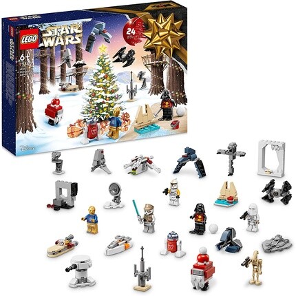 

Адвент-календарь Lego 75340 Star Wars 24 рождественские игрушки