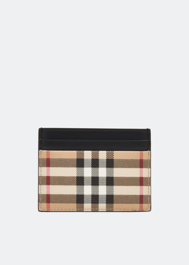 

Картхолдер BURBERRY Vintage Check card case, принт