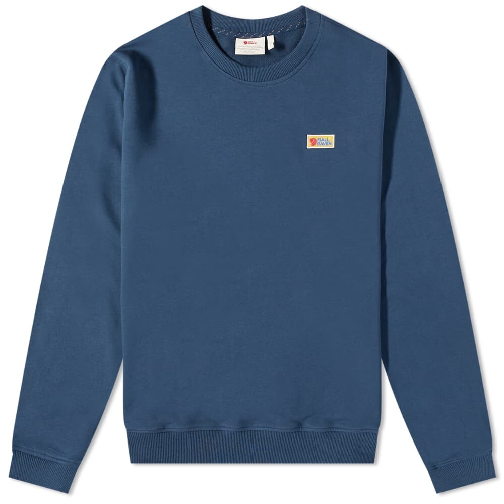 

Толстовка Fjällräven Vardag Crew Sweat, Синий