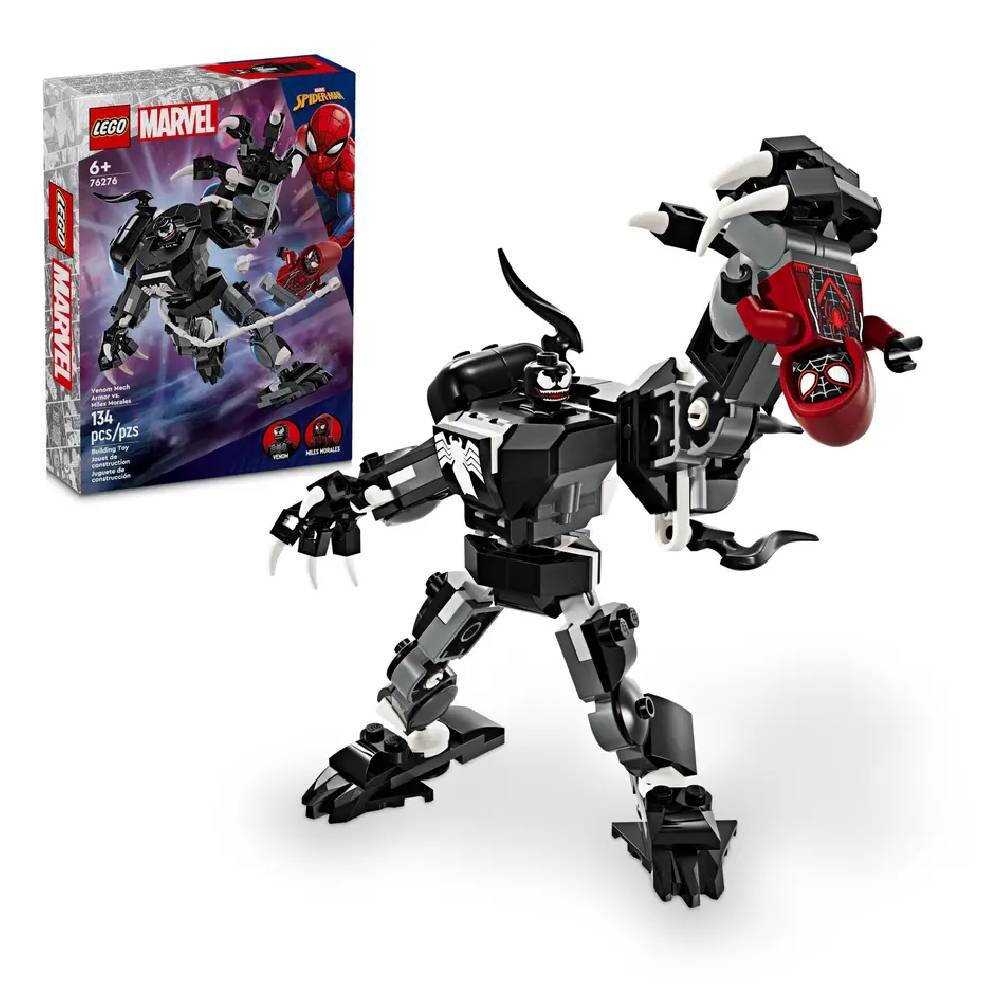 

Конструктор Lego Venom Mech Armor vs Miles Morales, 134 детали