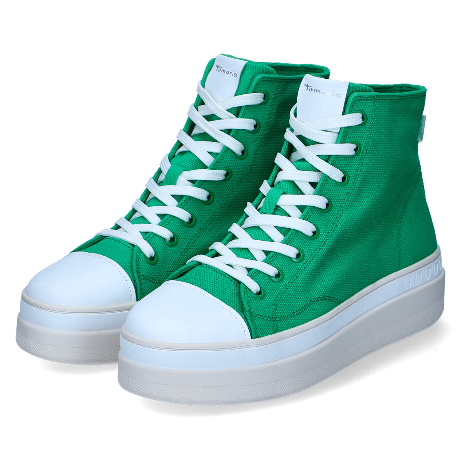 

Ботинки Tamaris High Sneaker, зеленый