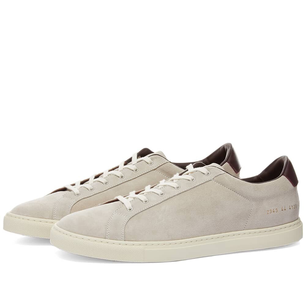 

Низкая замша в стиле ретро Common Projects