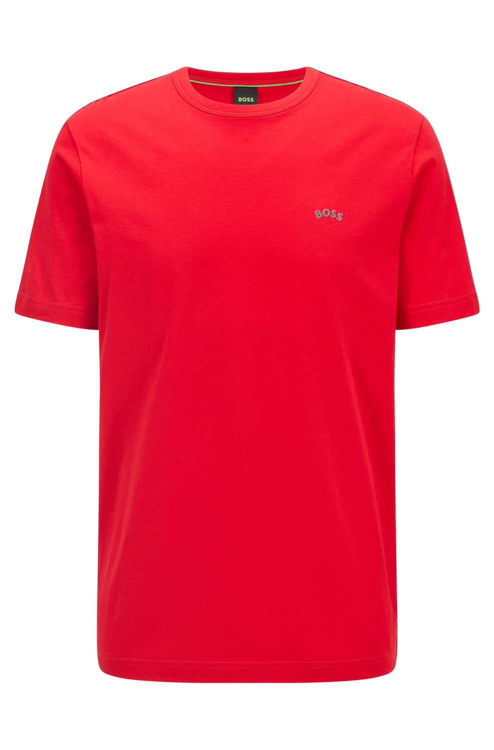 

Футболка Boss Regular-fit Logo In Organic Cotton, красный