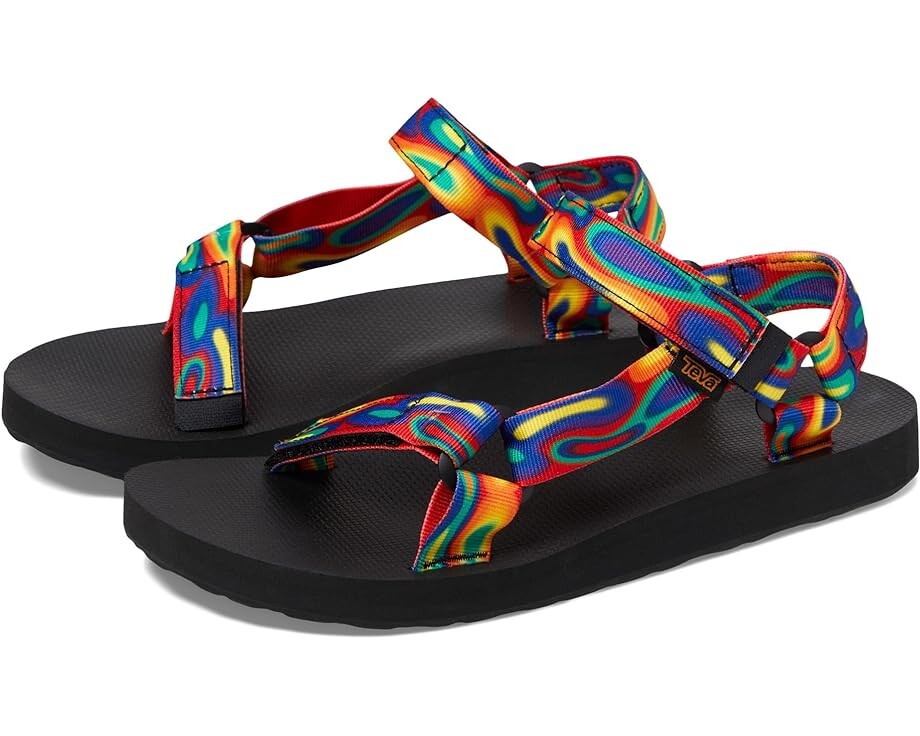 Сандалии Teva Original Universal Rainbow, цвет Galactic Multi