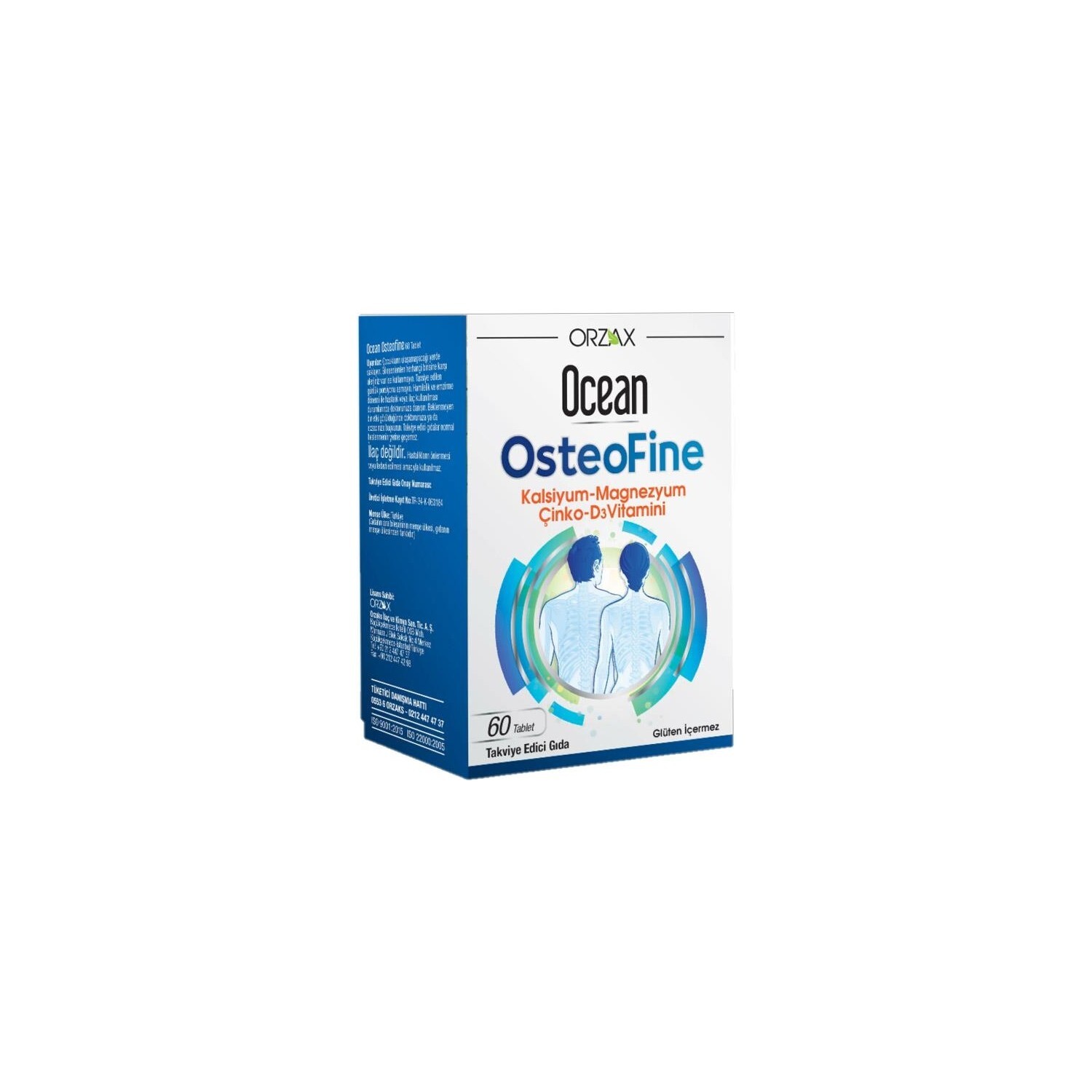 

Orzax Ocean Osteofine Supplementary Food 60 таблеток