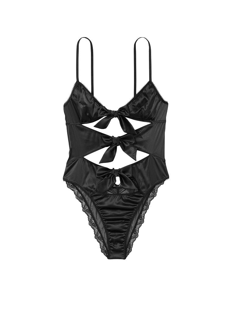 

Боди Victoria's Secret Very Sexy Tied-with-a-Bow Teddy, чёрный