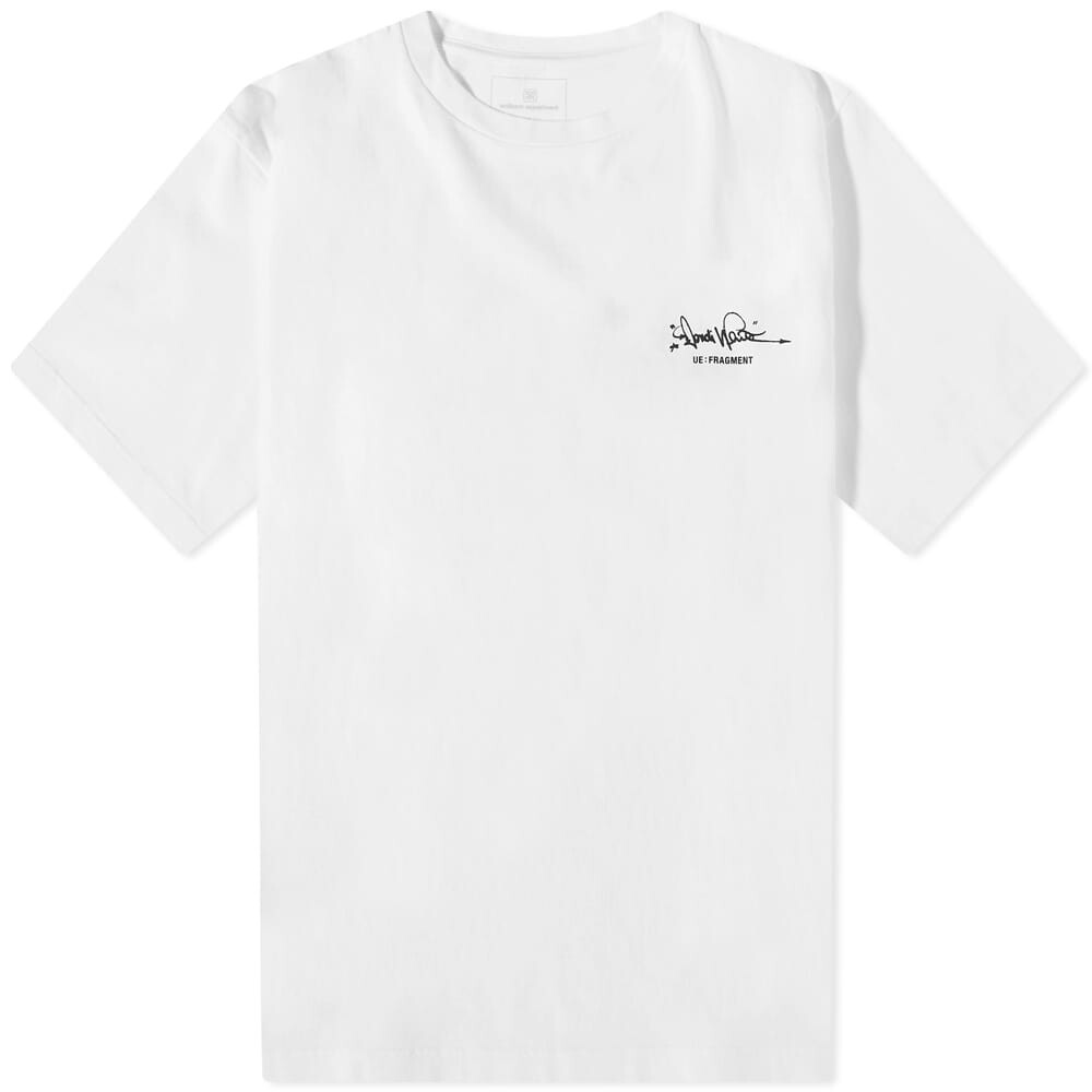 

Футболка Uniform Experiment Dondi Graffiti Tee, Белый