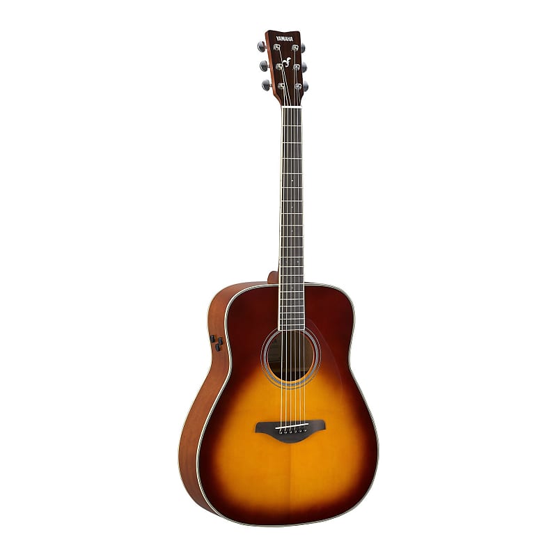 Yamaha FG-TA BS Fg Transacoustic Brown Sunburst Yamaha FG-TA 6-String TransAcoustic Guitar (Brown Sunburst)