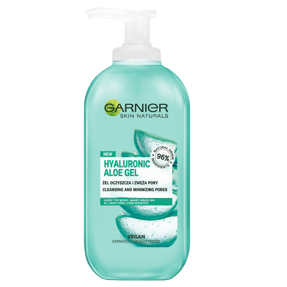 

Garnier Очищающий гель Hyaluronic Aloe Gel для всех типов кожи 200мл