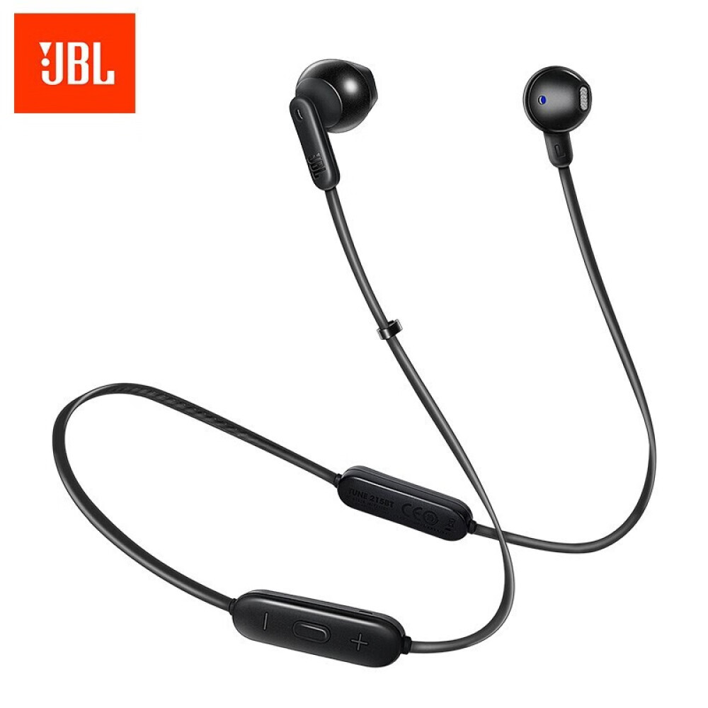 

Беспроводные наушники JBL TUNE215BT спортивные, черный