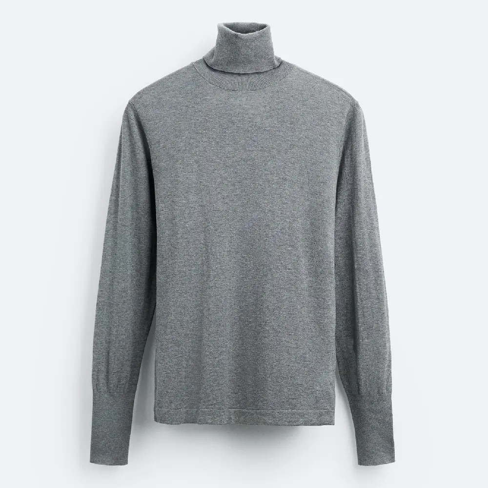 

Свитер Zara X Studio Nicholson High Neck, серый