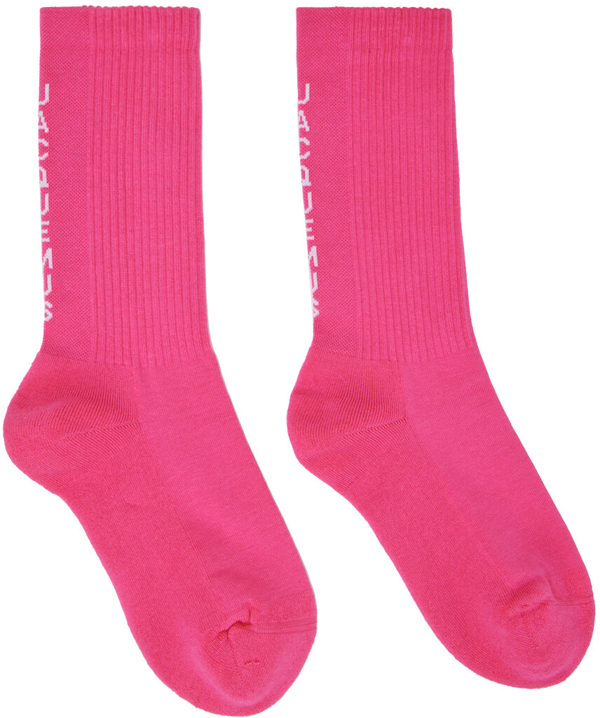 

Розовые носки Les Chaussettes Biancu Jacquemus