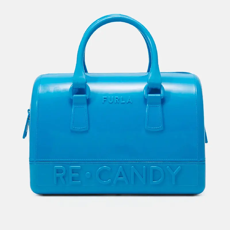

Сумка Furla Candy Boston, голубой, Синий