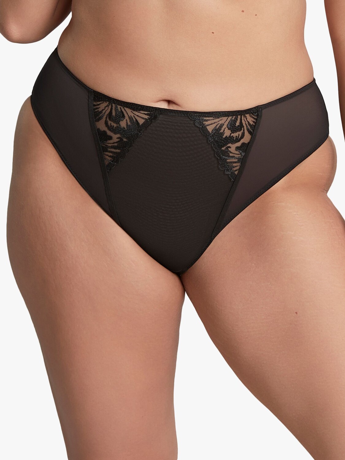 

Panache Sculptresse Jaida Высокие трусики с высокой талией, Нуар