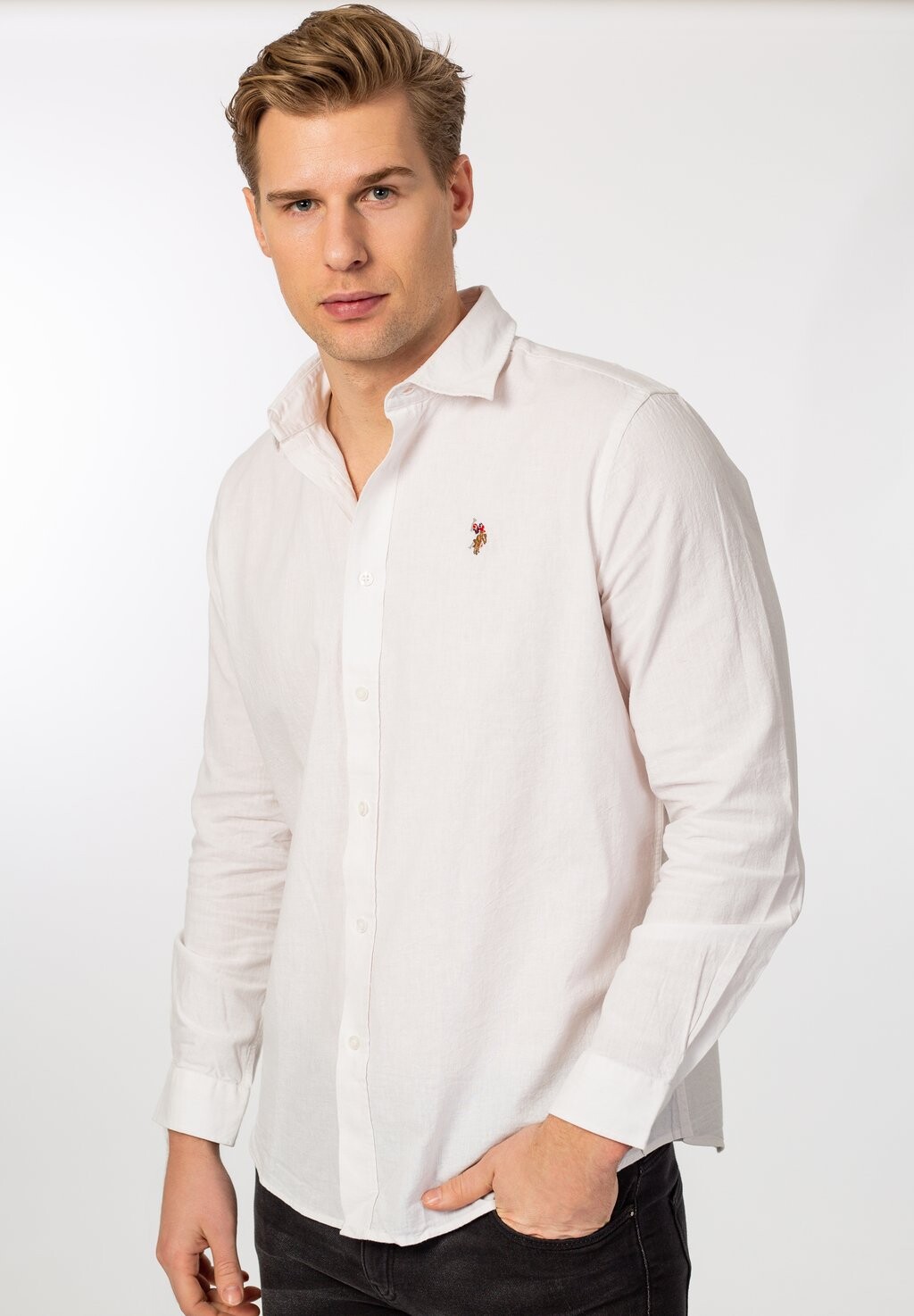

Рубашка Bolt U.S. Polo Assn., белая