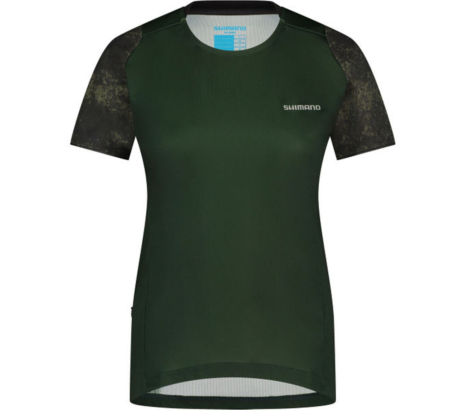 

Спортивная футболка SHIMANO Woman's Short Sleeve Jersey FORESTA, зеленый