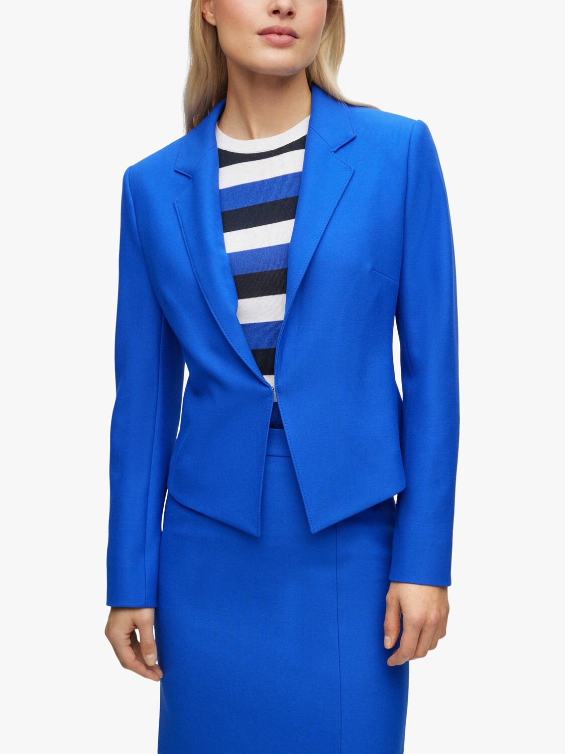 

Однотонный пиджак HUGO BOSS Jerboka, ярко-синий