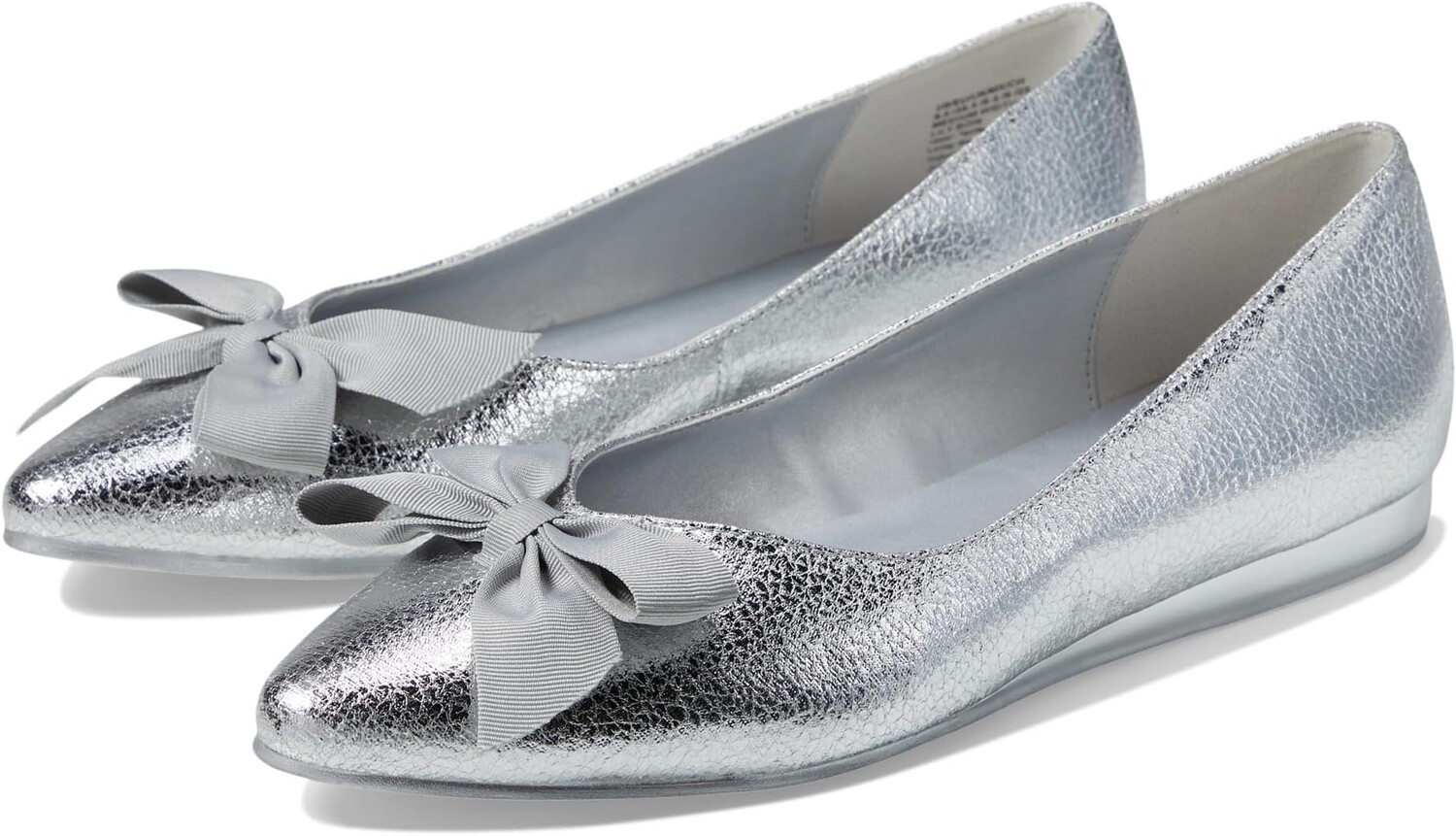 

Балетки Lily Bow Kenneth Cole Reaction, цвет Silver Metallic