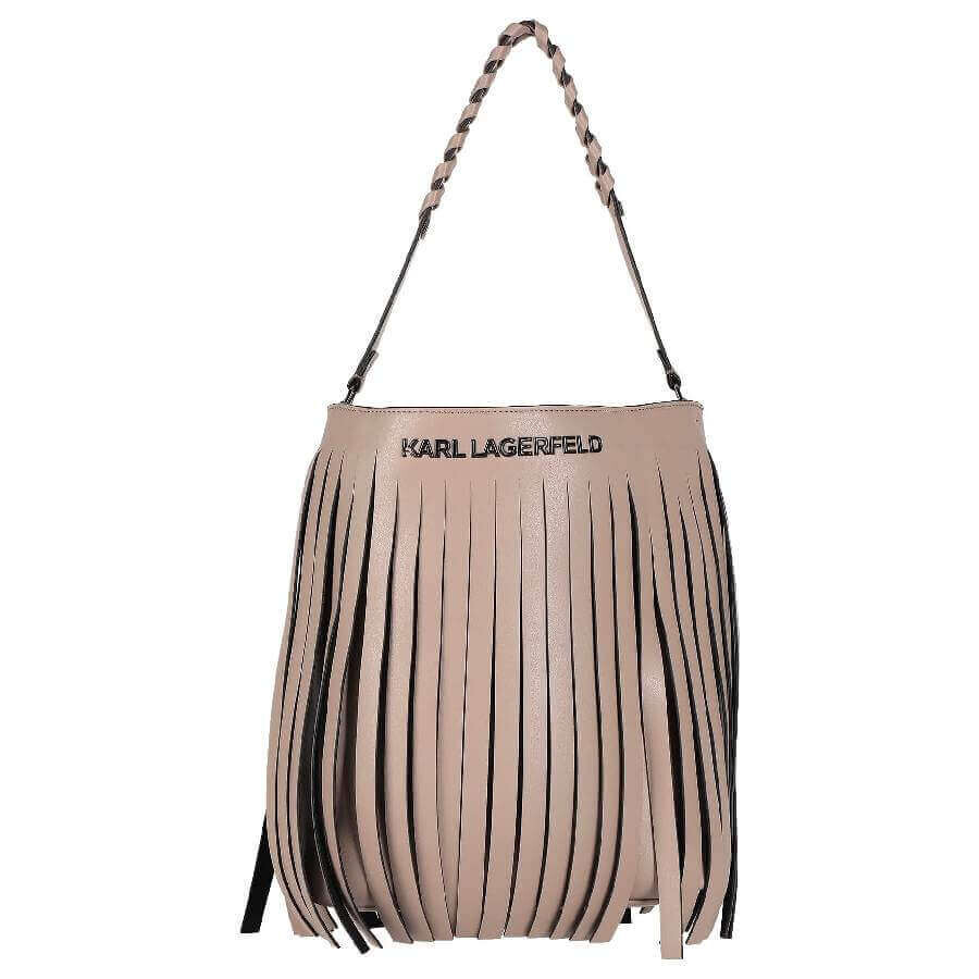 

Сумка Karl Lagerfeld K/Fringe Hobo, серый