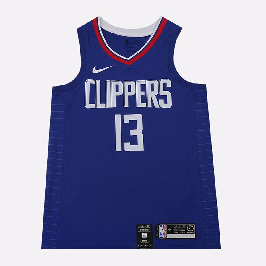 

Майка Nike Paul George LA Clippers Icon Edition Jersey, синий