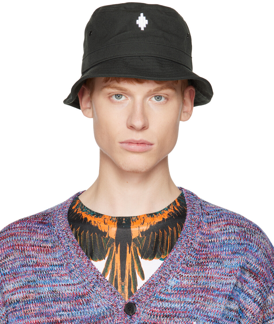 

Черная панама с крестом Marcelo Burlon County of Milan