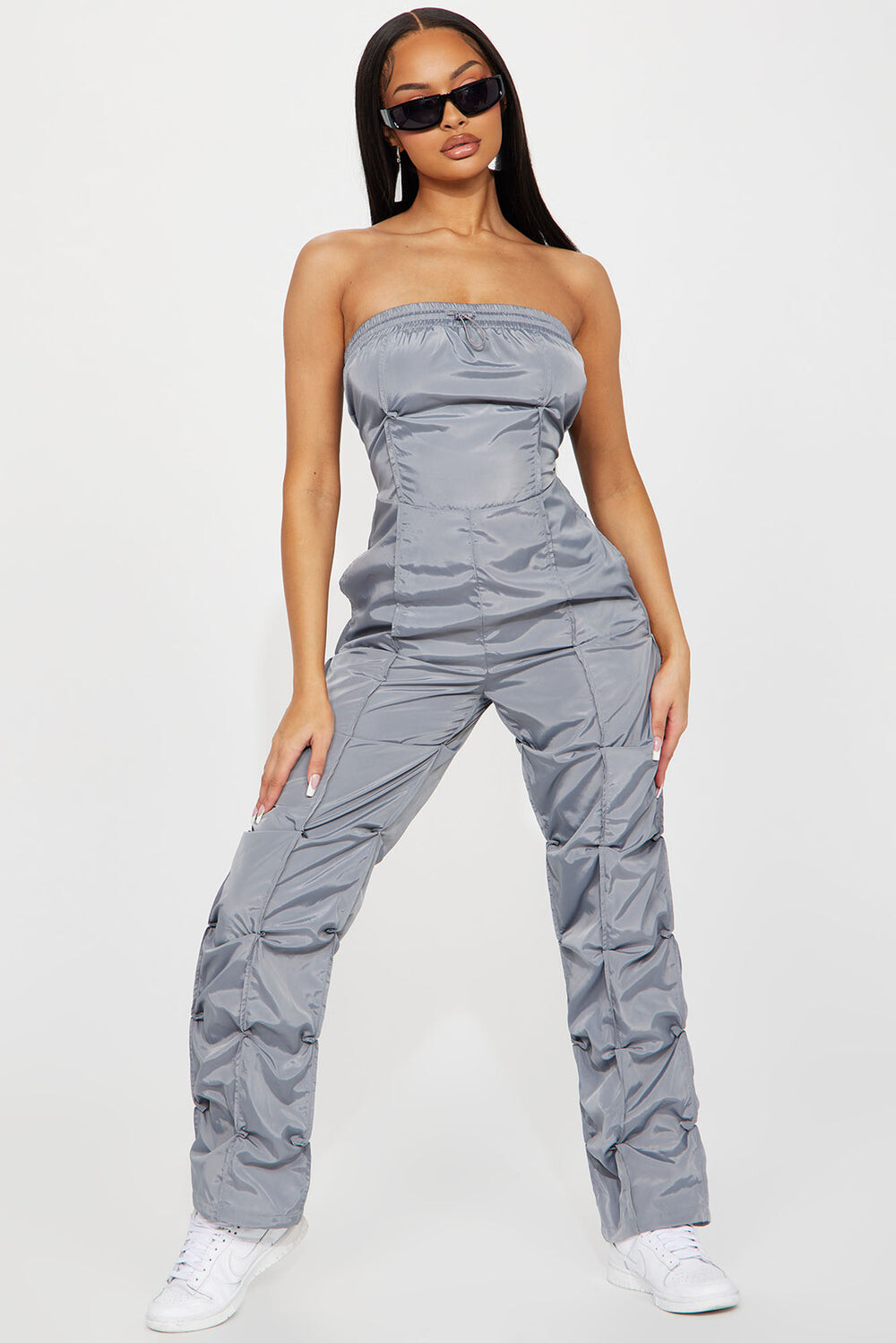 

Комбинезон Fashion Nova JP2663C, серый