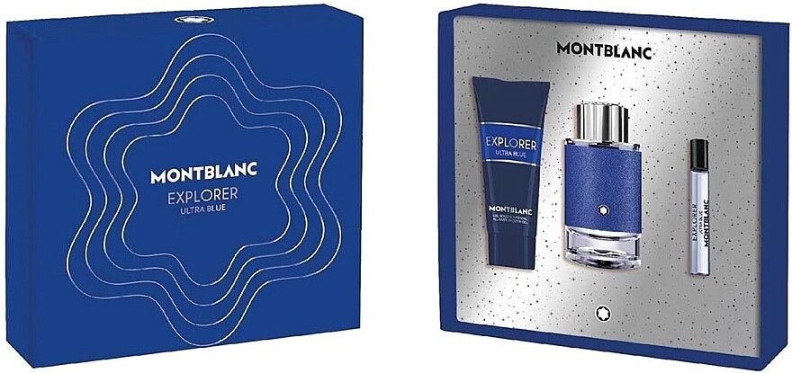 

Парфюмерный набор Montblanc Explorer Ultra Blue