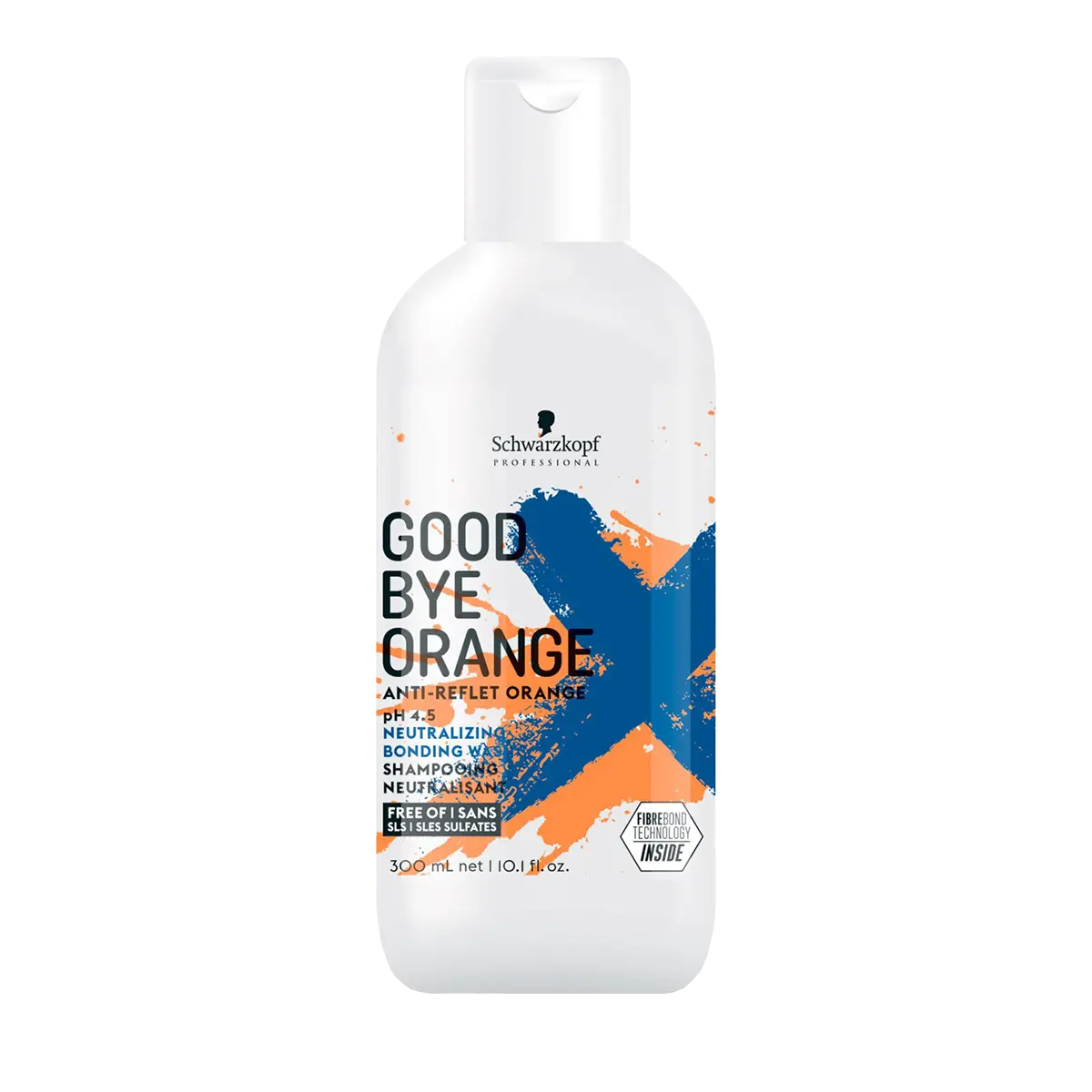 

Schwarzkopf Professional Goodbye Orange шампунь для волос, нейтрализующий оранжевый и красный оттенки, 300 мл