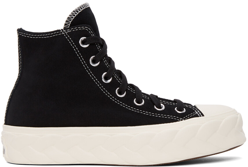 

Черные замшевые высокие кеды Cable Chuck Lift Converse