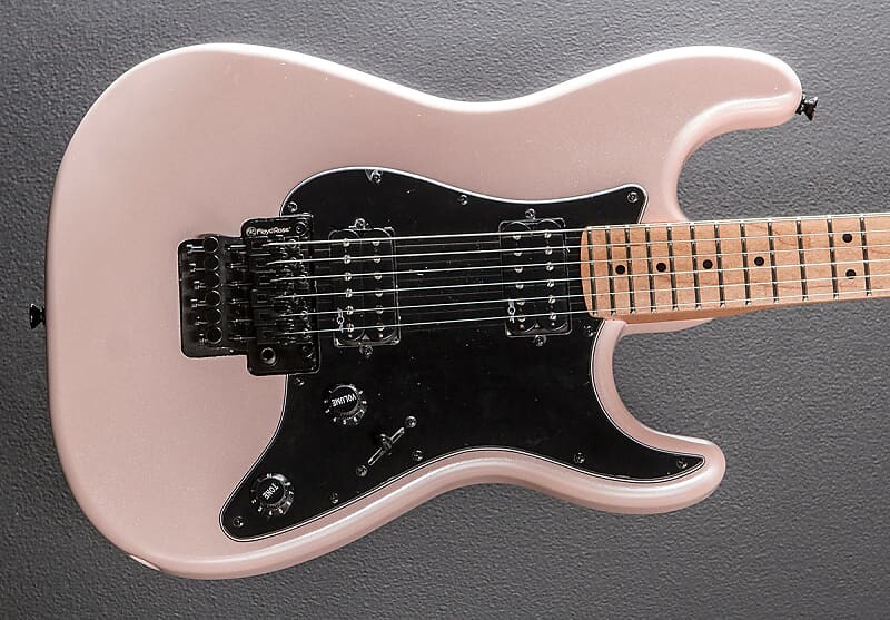 

Contemporary Stratocaster HH FR - Shell Pink Pearl Squier