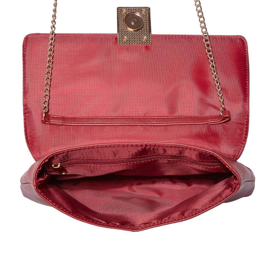 Guess Factory Sophie Clutch Crossbody in Pink