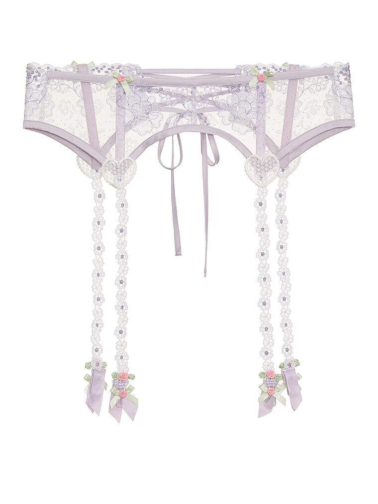 

Пояс с подвязками For Love & Lemons Margaux Garter, фиолетовый