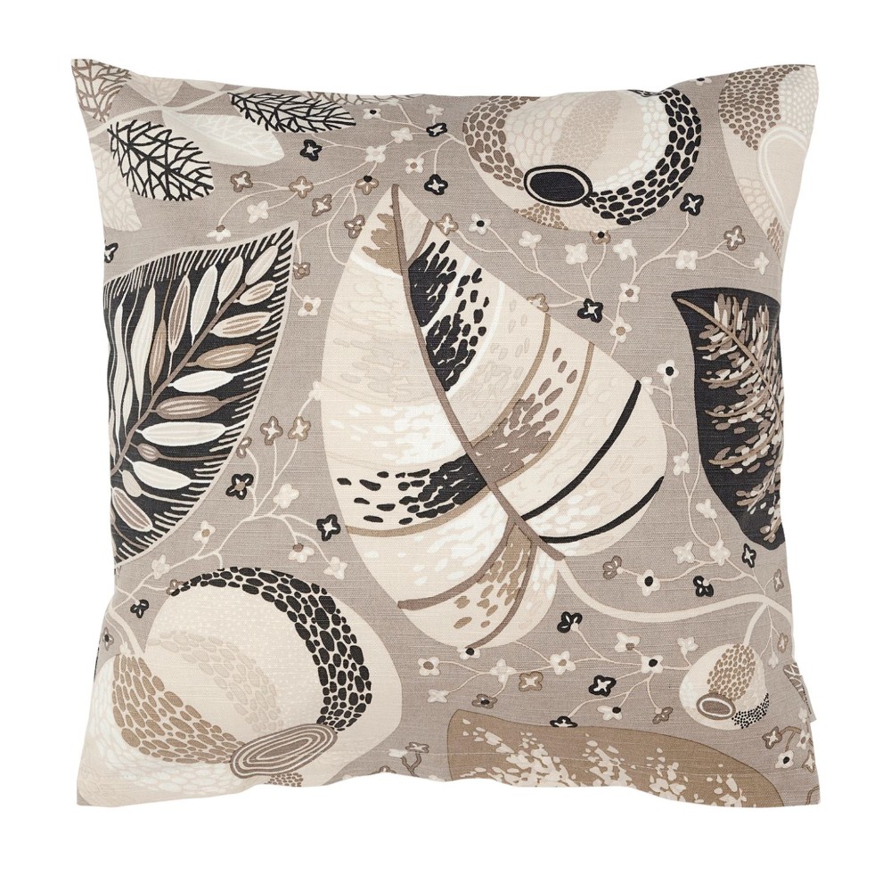 Декоративная подушка Svanefors Adam & Eva, бежевый наволочка декоративная цветная зебра размер 45 х 45 см вшитая молния