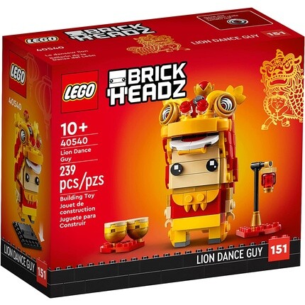 

Фигурка-конструктор Lego 40540 BrickHeadz танец льва