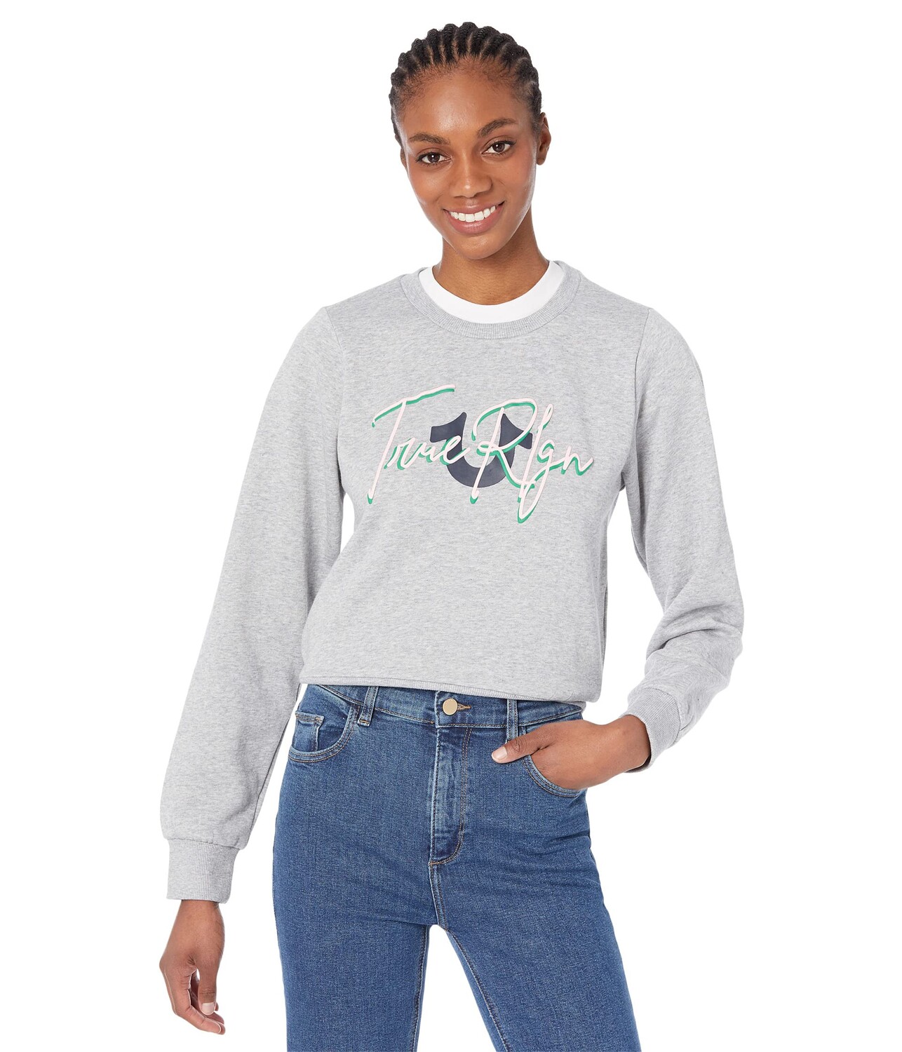 

Свитшот True Religion, Multicolor Script Sweatshirt