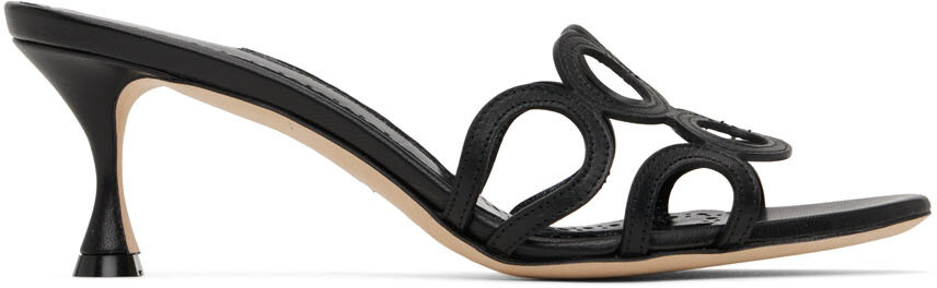 

Черные босоножки на каблуке Barimu Manolo Blahnik