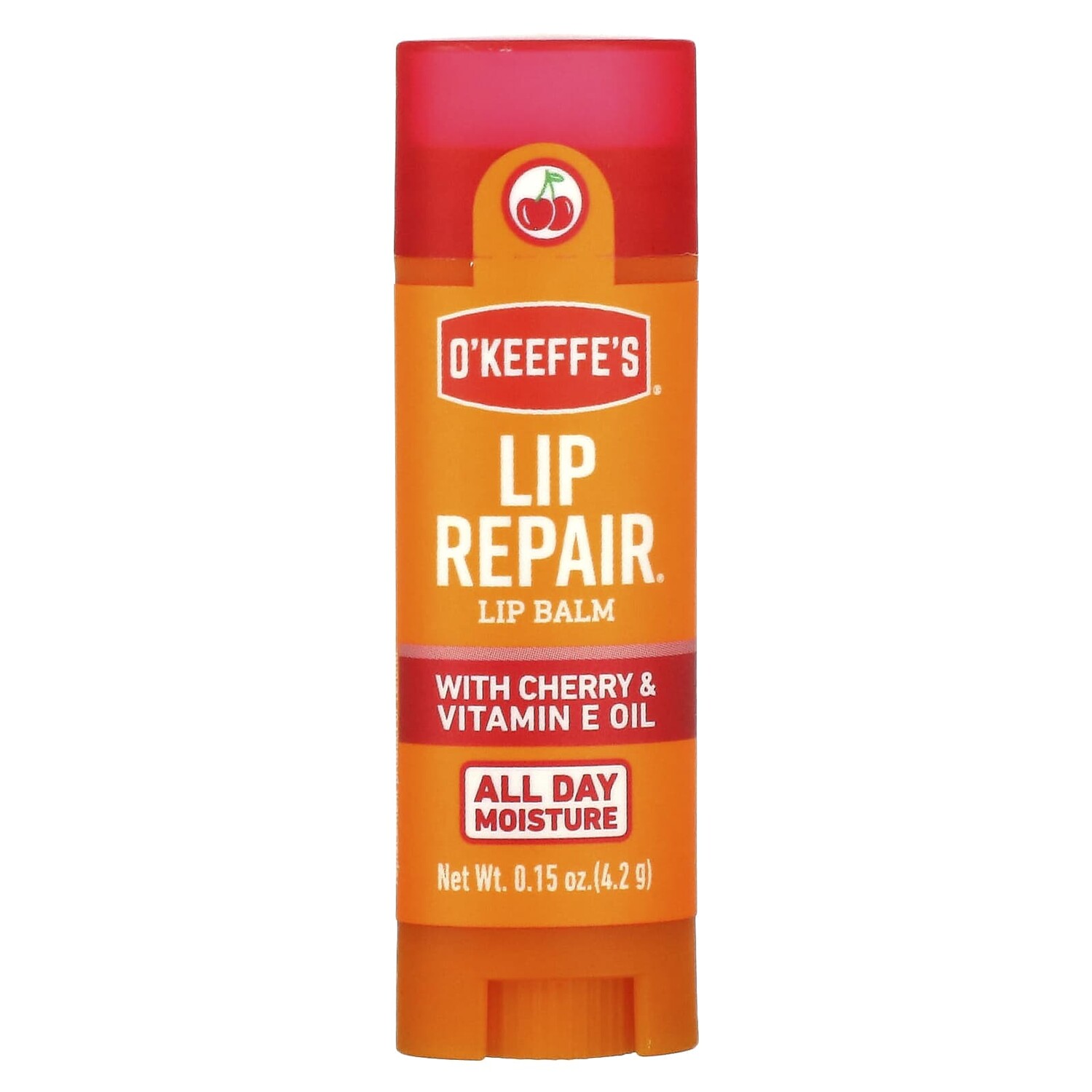 

Бальзам для Губ O'Keeffe's Lip Repair, вишня / масло с витамином Е, 4,2 г